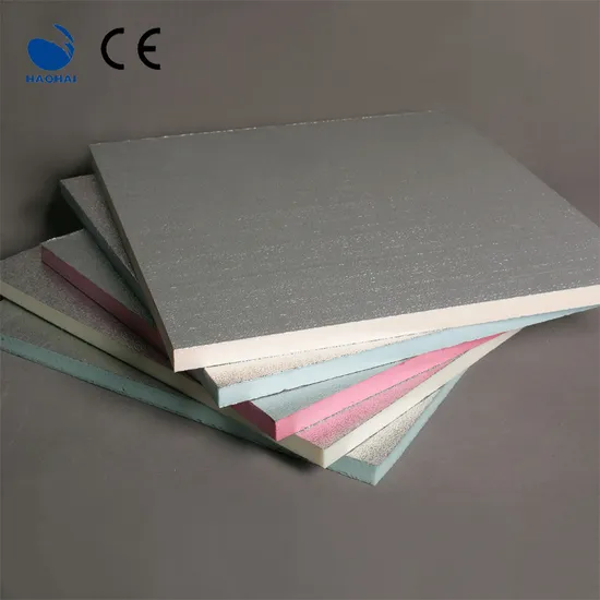 Aluminum Foil PU PIR Phenolic Foam Duct Panel