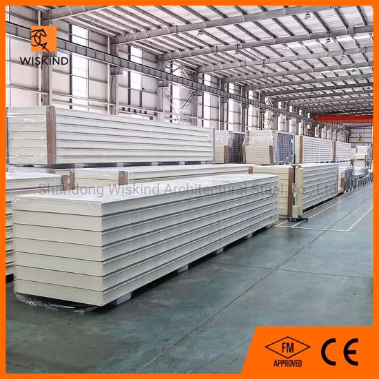 20mm 30mm Steel Exterior Cladding Panels Insulation Phenolic Foam Sandwich Panels Anti Fire Insulation PF Wall Boards for Clean Room