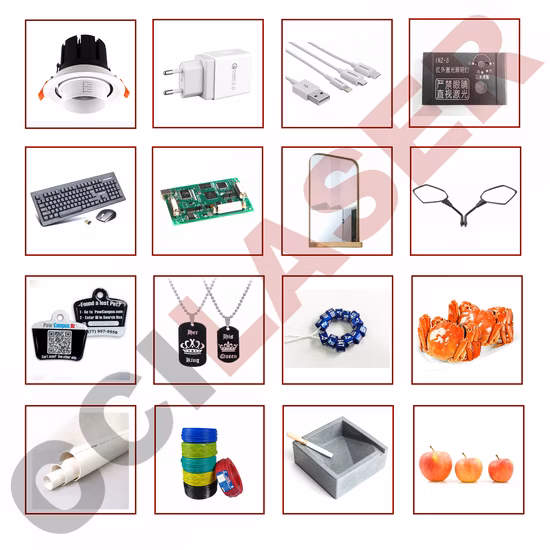 Máquina cortadora láser de fibra portátil Raycus Laser Source 20W 30W 50W para joyería