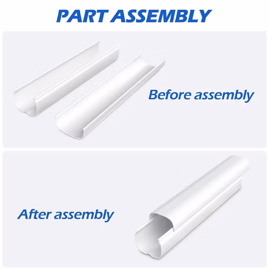 Accesorios de PVC para instalación de conductos de aire acondicionado