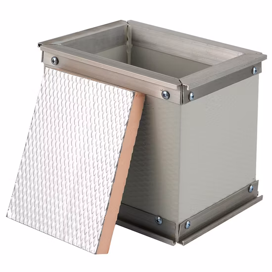 Tubo de ventilación de aire acondicionado central doble